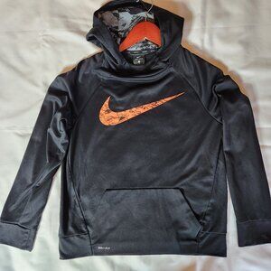 Nike Youth Activewear DriFit Pullover Hoodie Black Youth Xlarge